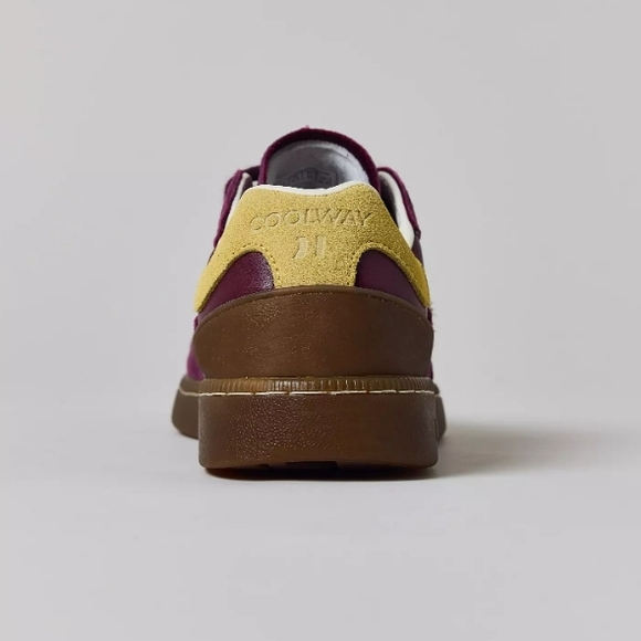 Coolway Goal Sneaker Color: Wine - Picture 3 of 4